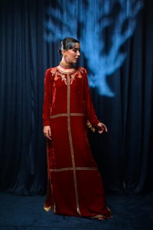 Orange - Golden Amber By Maheen Shah