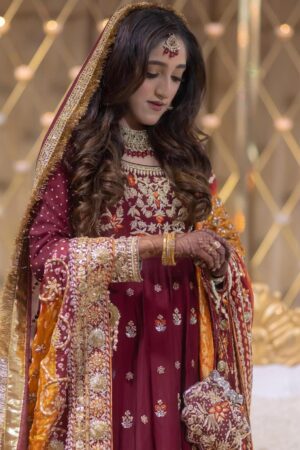 MS BRIDE ANUM BY MAHEEN SHAH