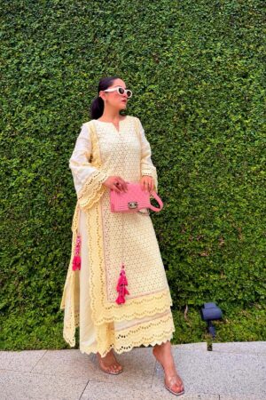 MS double chikan kurtis ✨
