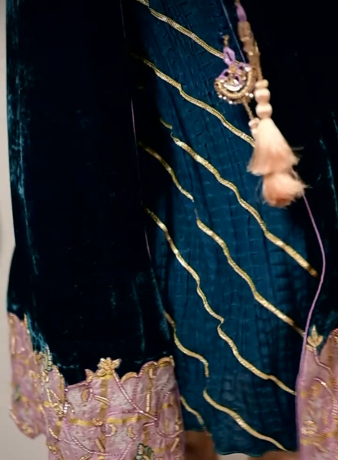 Starr - Petrol Blue with Lavenderv - Image 3