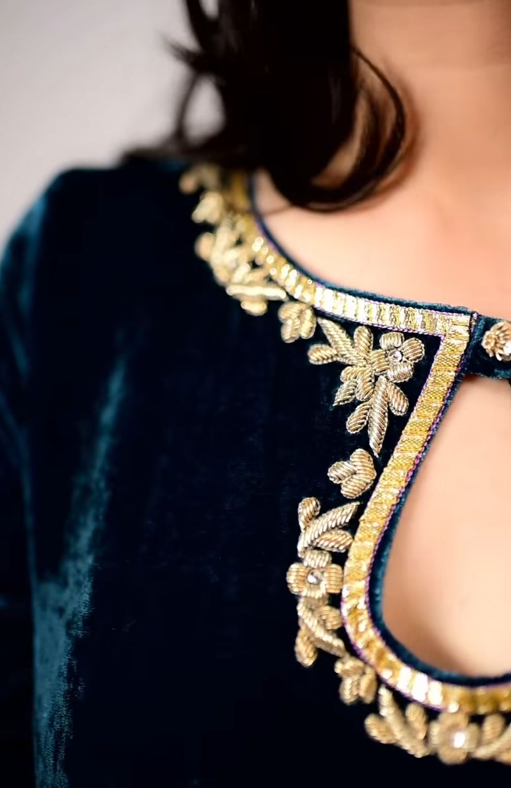 Starr - Petrol Blue with Lavenderv - Image 5